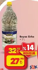 BEYAZ SİRKE 2 L indirimli fiyat BEYAZ SİRKE 2 L fiyat ve kampanya bilgisi